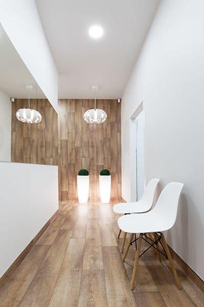 Modern Reception Room Lights