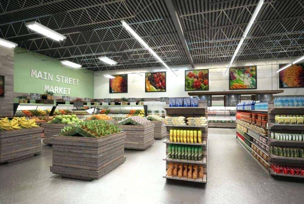 The importance and precautions of supermarket lighting design