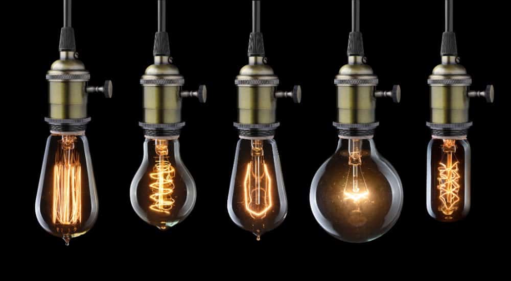 Modern Light Bulb Filament