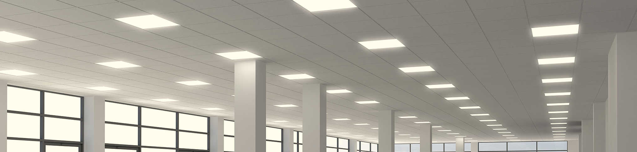 ceiling with led lighting