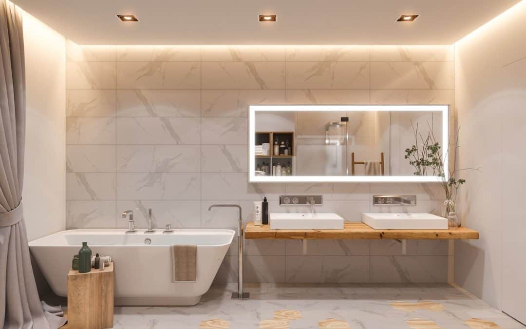 Modern Bathroom Lighting & Vanity Light Fixtures – Modern LED Bath Lights at TCP