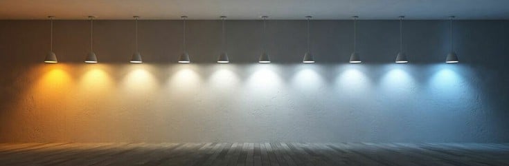 Lighting Color Temperature - Warm & Cool Lights