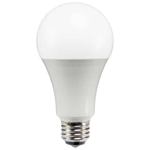 California Quality LED A21 Lamp E26 – 5.2″, 17W/10W/6W, 41K