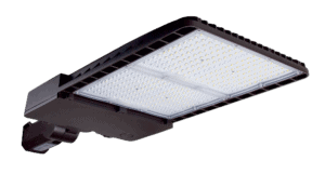 LED Type III Area Light w/ NEMA 7-Pin, Bronze – 31.8″, 300W, 50K
