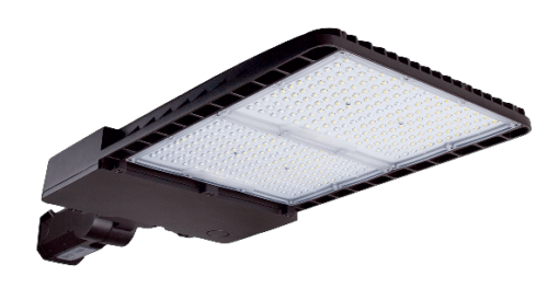 LED Type III Area Light w/ NEMA 7-Pin, Bronze – 31.8″, 300W, 50K