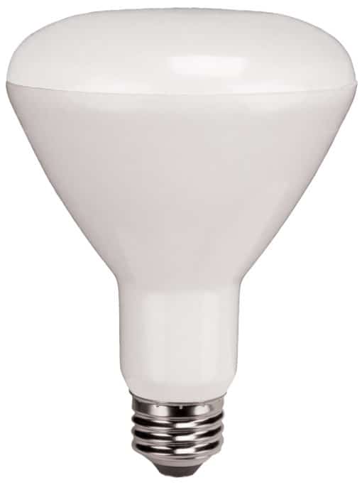 LED Universal Voltage 120-277V BR30 Lamp - 5.2", 9.5W, 27K