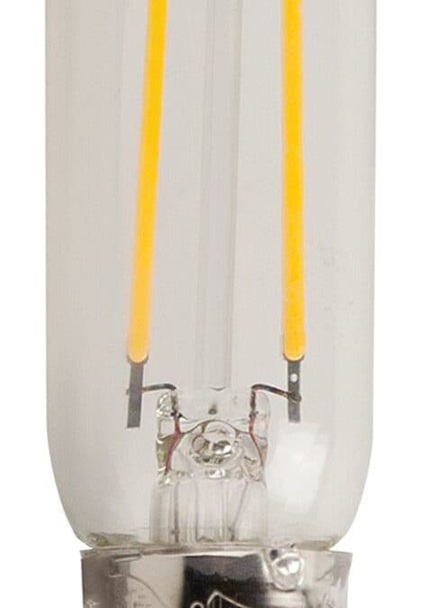 LED Filament High CRI Standard Lamp Clear 92CRI – 3.3″, 3W, 24K