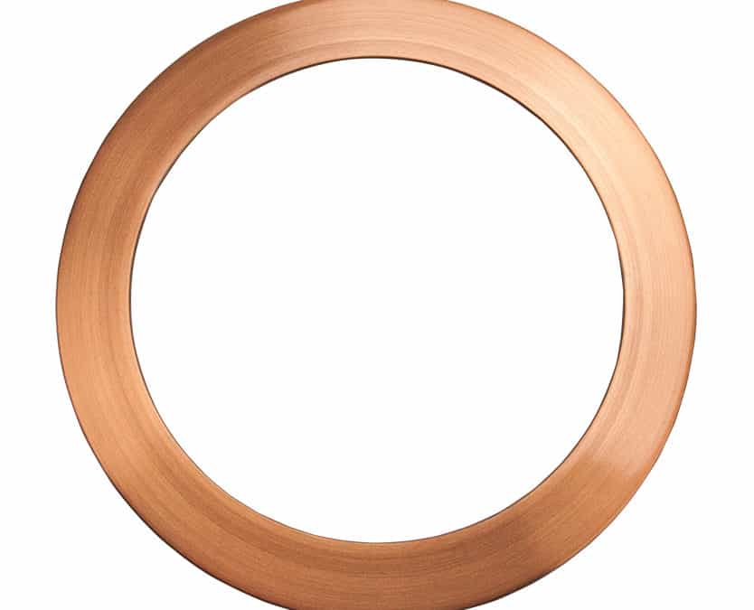 Trim Ring for Snap-In Downlight, Rose Gold – 6″