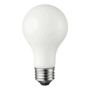 LED Filament High CRI FA19 Lamp E26 Frost – 3.4″, 8W, 30K