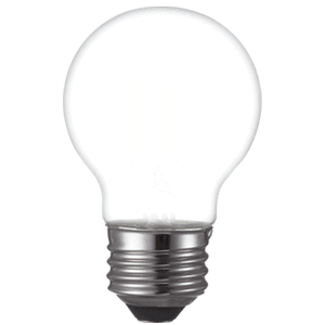 LED Filament High CRI G16 Globe Lamp E26 Frosted – 2″, 4W, 40K