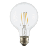 LED Antique Filament G25 Lamp – 4.5″, 4W, 18K