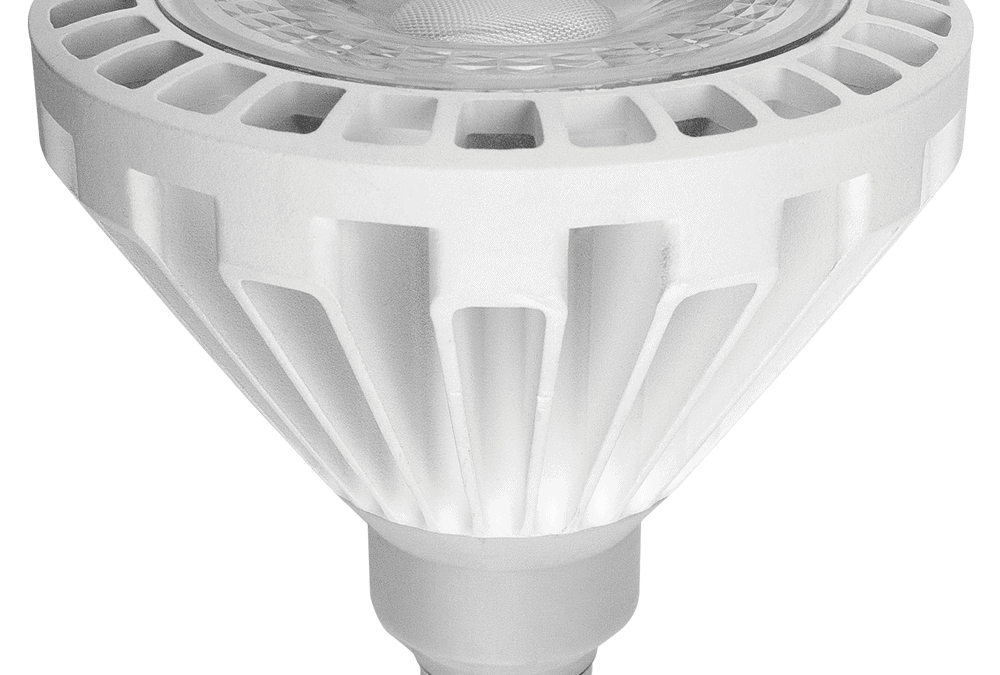 LED High Lumen Par Lamp P38 FL – 4.8″, 30W, 50K