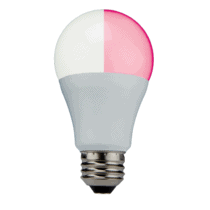 LED ColorFlip A19 Lamp Red - 4.3", 10W, 27K