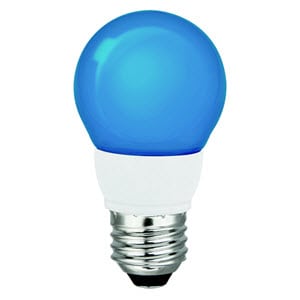 LED A15 Non-Dimmable Color Bulb – 40W, Blue