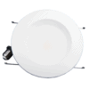 LED Beveled Retrofit Downlights - 4", 10.5W, CCT 27K/30K/35K