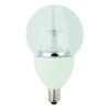 LED Dimmable Globe Lamps E12 Clear- 3.5", 5W, 27K