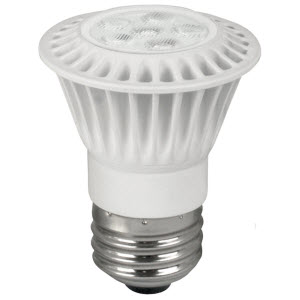 LED Dimmable PAR16 Narrow Flood (20 degree) Lamp – 2″, 7W, 30K