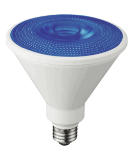 LED Color Non-Dimmable PR38 Lamp Blue - 5.3", 10W