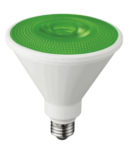 LED Color Non-Dimmable PR38 Lamp Green - 5.3", 10W