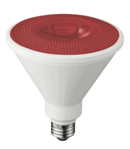 LED Color Non-Dimmable PR38 Lamp Red - 5.3", 10W