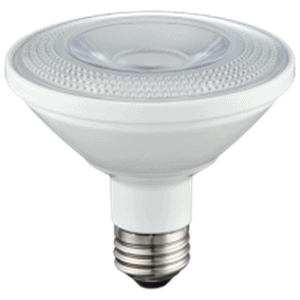 California Quality LED P30 Lamp 25 DEG – 3.6″, 9.5W, 27K