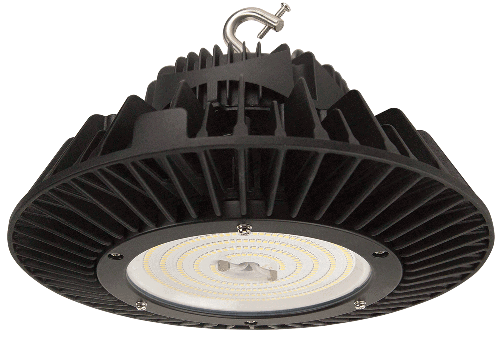 LED Round High Bay Luminaire – 11.8″, 240W, 50K