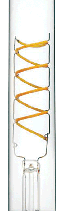 LED Antique Spiral Filament B10 Lamp – 7.2″, 5W, 18K