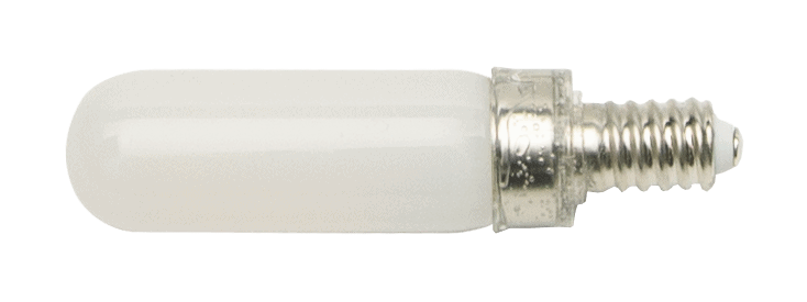 LED Classic Filament T6 Lamp, Sandblast – 0.8″, 25W, 27K