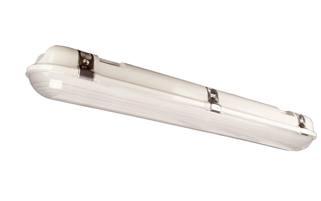 Vapor Tight Luminaire w/ Microwave Motion Sensor – 2′, 24W, 40K