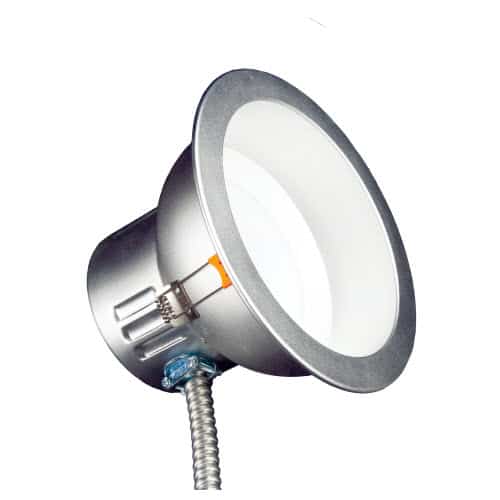 LED Selectable Commercial Recessed Downlight Diffuser Version – 6″, 3W/5W/7W, 27K