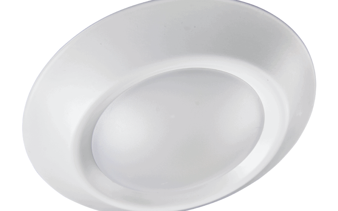 Designer LED 6″ Disc Dimmable Junction Box Downlight – 6.7″, 13W, 30K