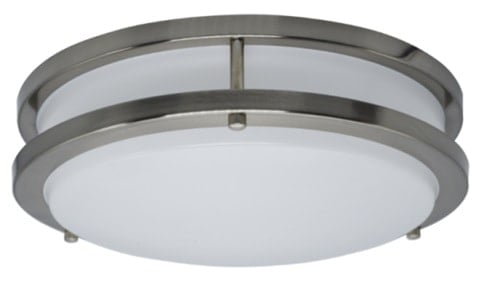 Flush Mount Series 219 Luminaire – 12″, 20W, 50K