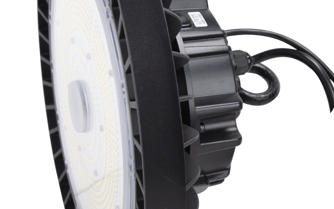 UFO High Bay Luminaire 277-480V – 12.375″, 200W, 40K