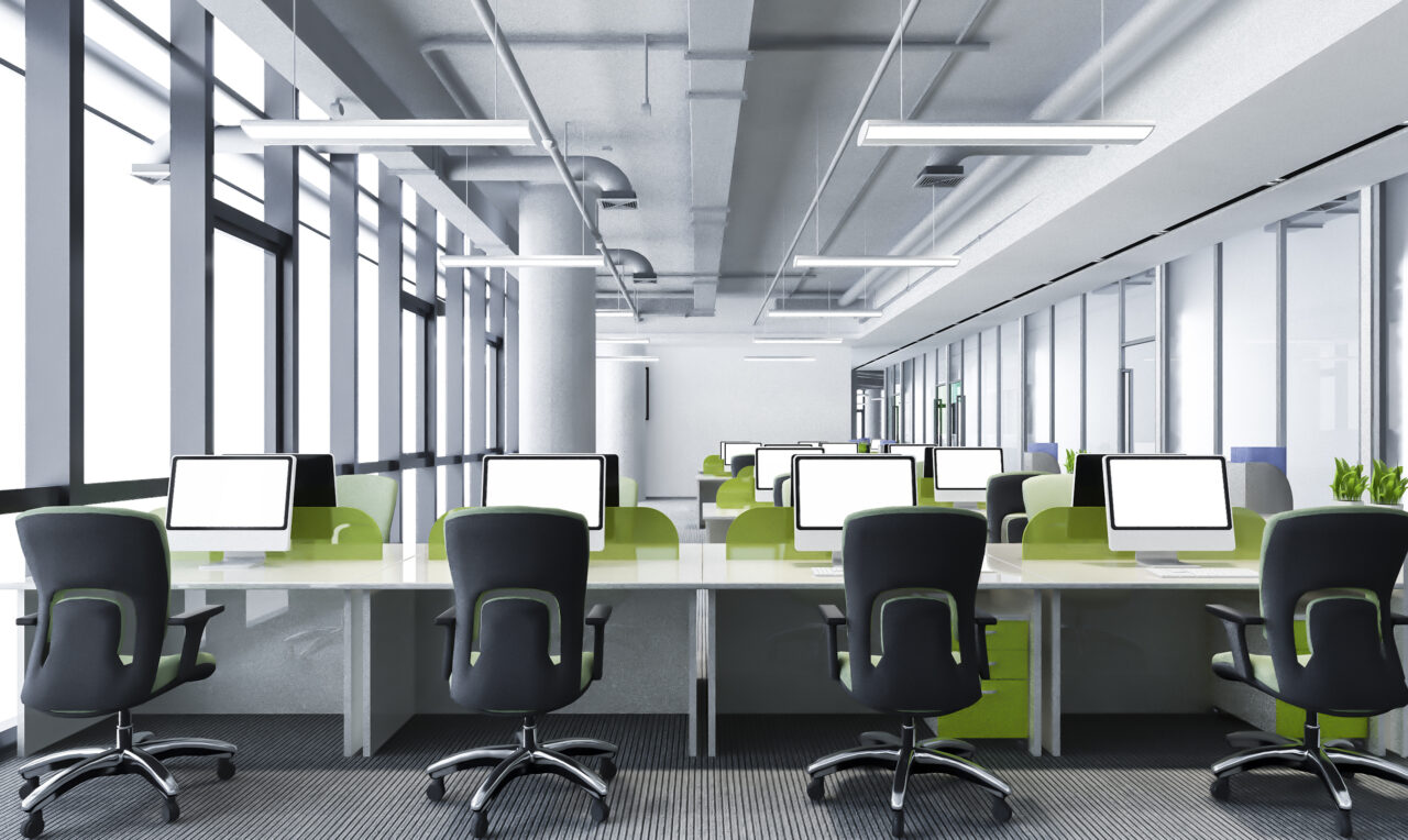 LED Hanging Office Lights TCP Lighting