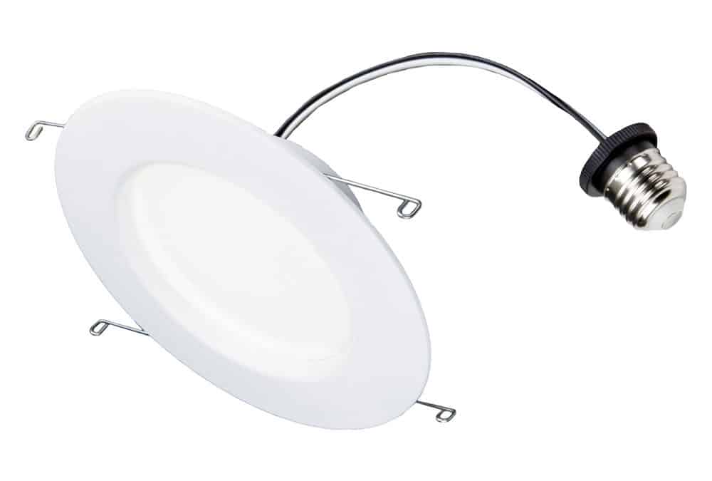 LED 5”/6” Recessed Flat Face Retrofit CCT Selectable Downlight – 7.4″, 16W, 27K/30K/35K