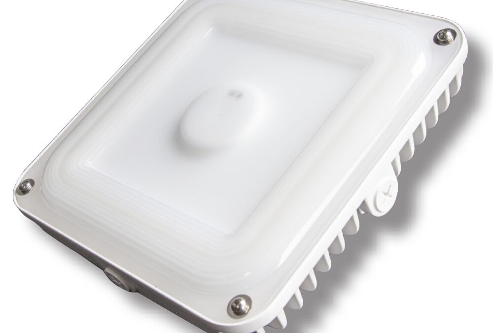 Select Series LED Canopy Light w/ Microwave Motion Sensor – 10″, 25W/40W/60W, 50K