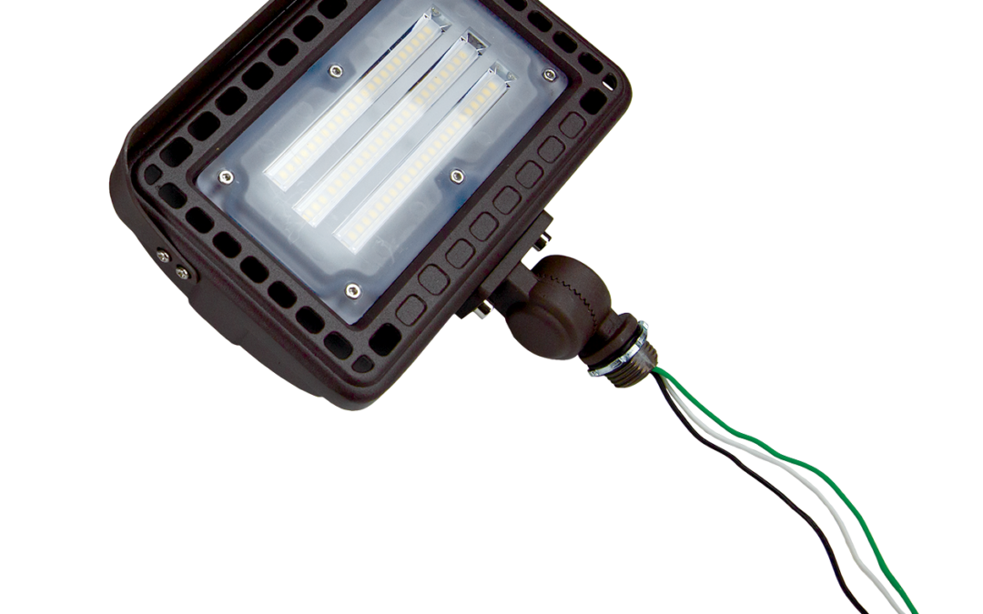 LED Flood Light Yoke – 4.98″, 25W, 50K