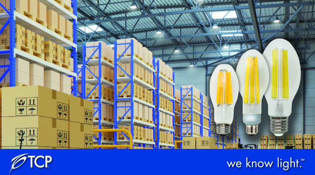 Now Available High Lumen LED Filament Lamps TCP Lighting