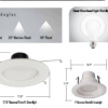 LED Dimmable High CRI - 5.3", 17W, 30K - Image 3