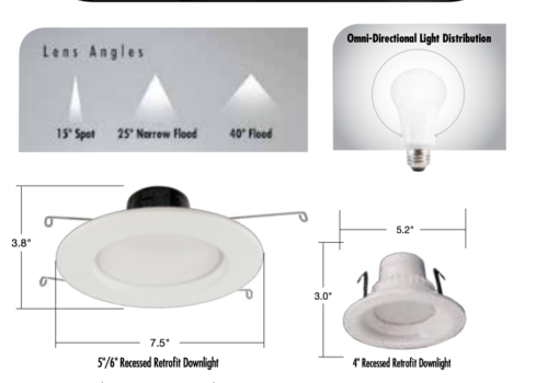LED Dimmable High CRI - 5.3", 17W, 30K - Image 3