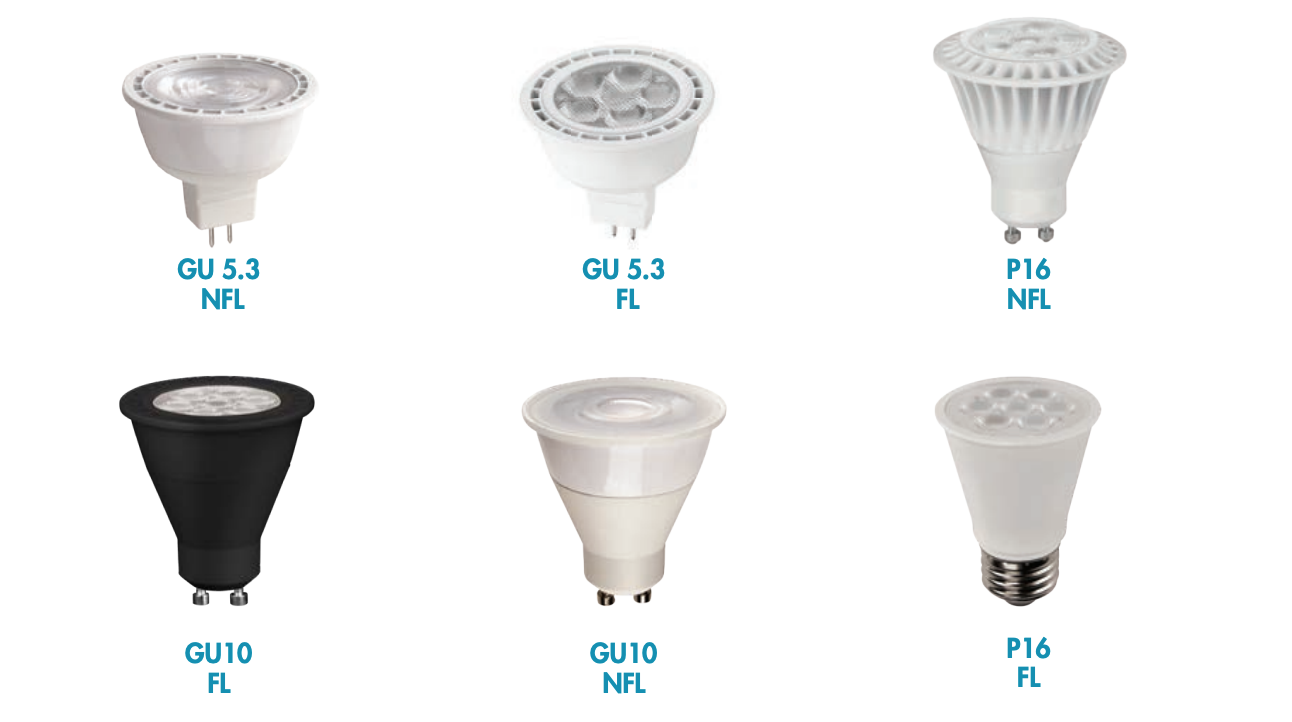 LED 6.5W MR16 50K GU5.3 FL, LED MR16