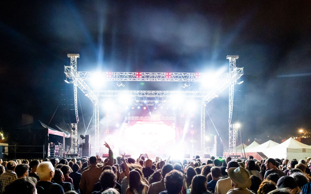 Lighting for Outdoor Concert Venue