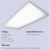 LED DT Series Luminaire 2'x4' - 29W, CCT 35K/41K/50K - Image 4