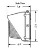 Select Series LED Wall Pack - 14.2", 115W, CCT 30K/40K/50K - Image 3