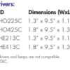 LED Type C 8' T8 2-Lamp Driver - 4.1", 30W - Image 3