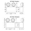 Heavy Duty Emergency Lighting - 12.5", 50W - Image 3