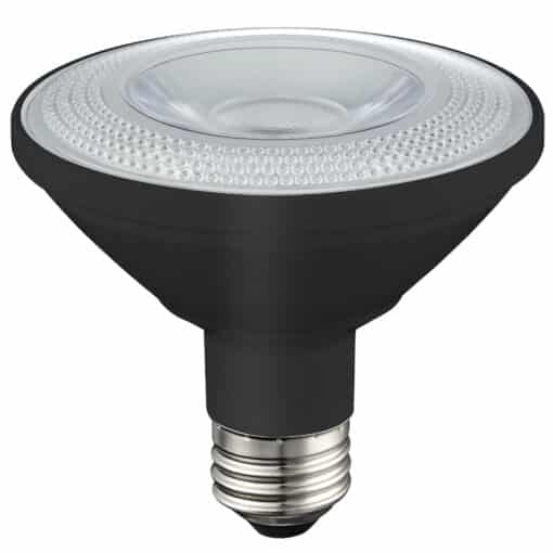 LED COB PAR Lamp P30 FL Black - 3.8", 10W, 30K