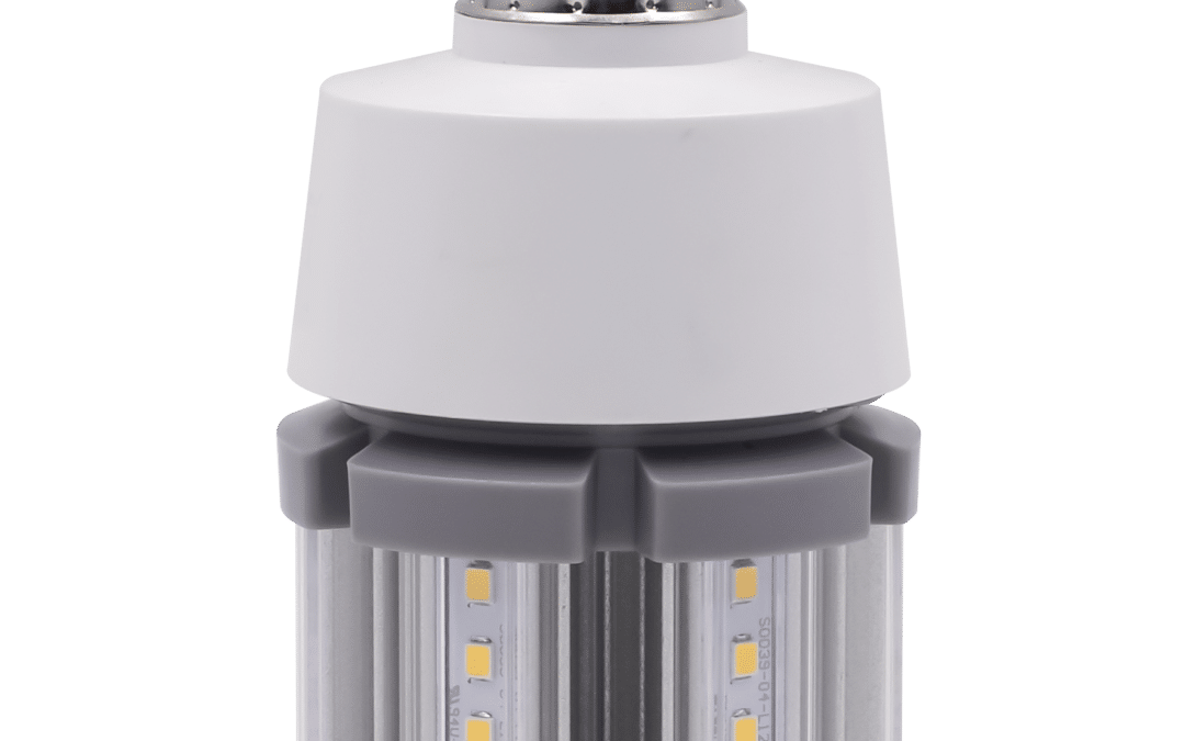 LED HID Replacement Corn Cob Lamp w/ E26 Base – 2.4″, 12W, 50K