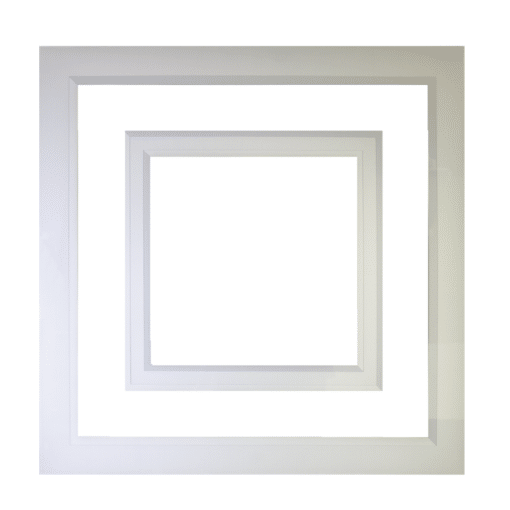 Accents Panel Artistic Lens: 2X2 Square Outline Lens