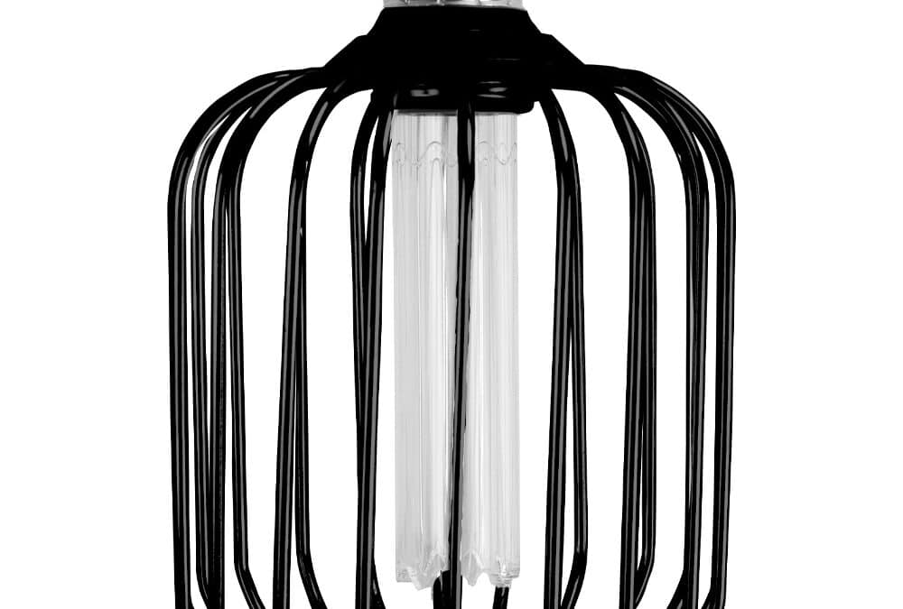 Accents Rail Cylinder Cage Pillar Black Dimmable Pendant Light – 3.5W, 30K